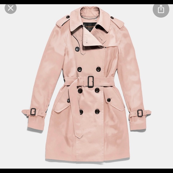 Coach Satin Combo Trench NWT - Picture 4 of 12